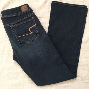 American Eagle kickboot super stretch jeans